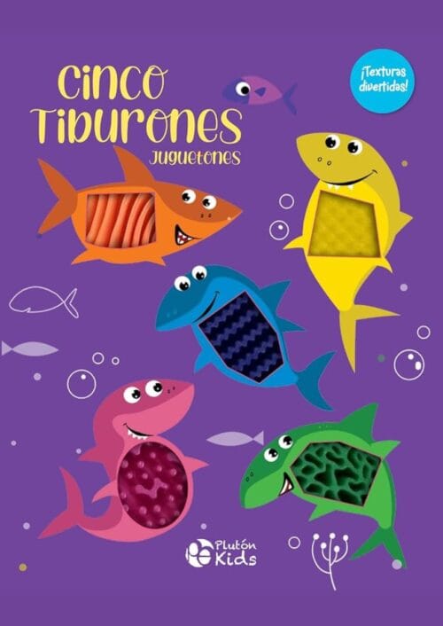Cinco tiburos juguetones Cinco tiburos juguetones