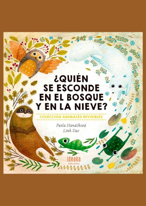 ¿Quién se esconde en el bosque y en la nieve? ¿Quién se esconde en el bosque y en la nieve?