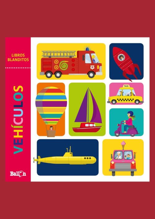 Libros Blanditos - Vehículos