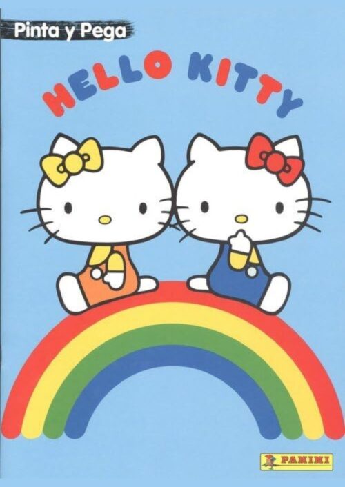Hello Kitty: Pinta y Pega