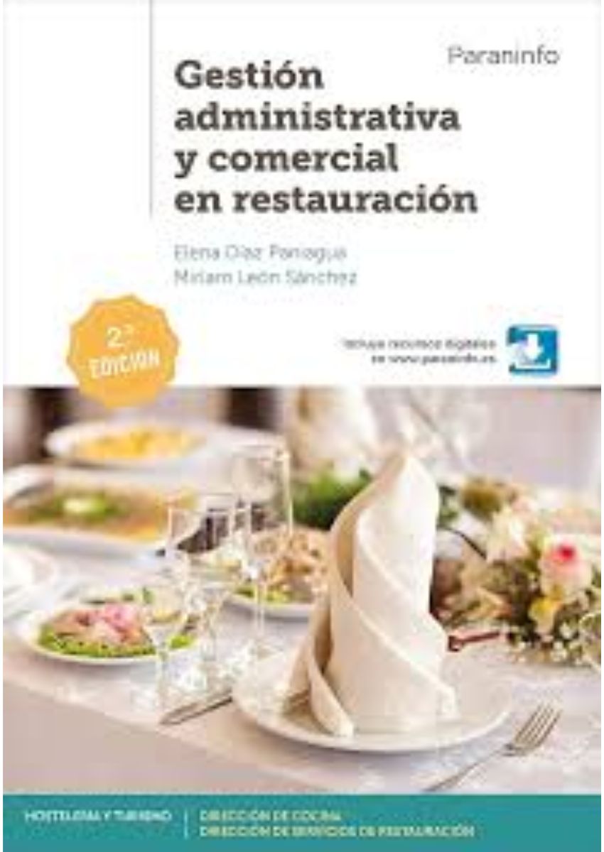 Gestión administrativa y comercial en restauración 2.ª edición Gestión administrativa y comercial en restauración 2.ª edición